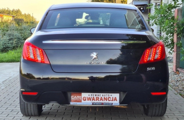 Peugeot 508 cena 29800 przebieg: 267000, rok produkcji 2011 z Sławno małe 704